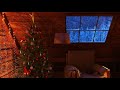 Sleep in a Cozy Winter Ambience w/ Blizzard and Fireplace Sounds