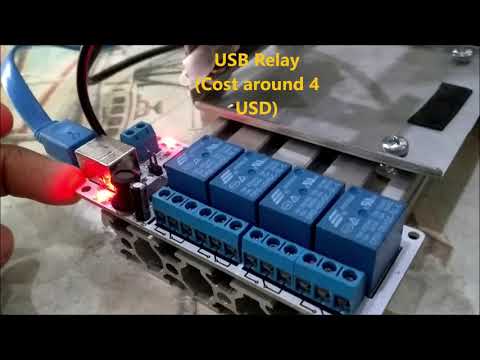 Smart Input Device for PLC using Python, Webcam and USB Relay - YouTube