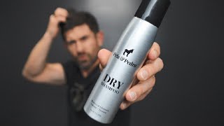 Why You NEED To Use Dry Shampoo: Clean Hair + More Volume For Men