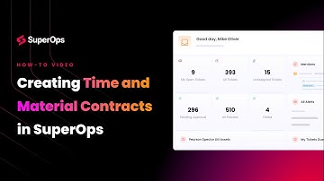 Contracts | Creating Time & Material Contracts