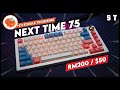 Next Time 75 Gasket + Knob Build - C³ Equalz Tangerine GMK Bento | Samuel Tan