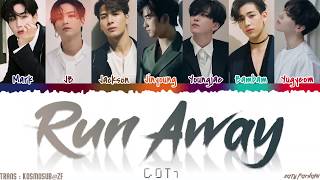 GOT7 - 'RUN AWAY' Lyrics [Color Coded_Han_Rom_Eng] chords
