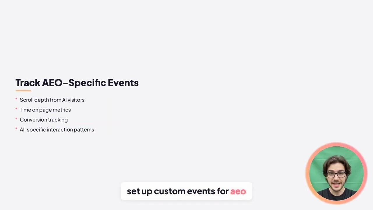 AEO Analytics Setup  Tracking AI Search Performance