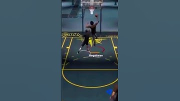 Catch my first contact dunk on my 2-way slashing playmaker 😳‼️ #2k22 #nba2k22 #gaming #ps4 #2kclips