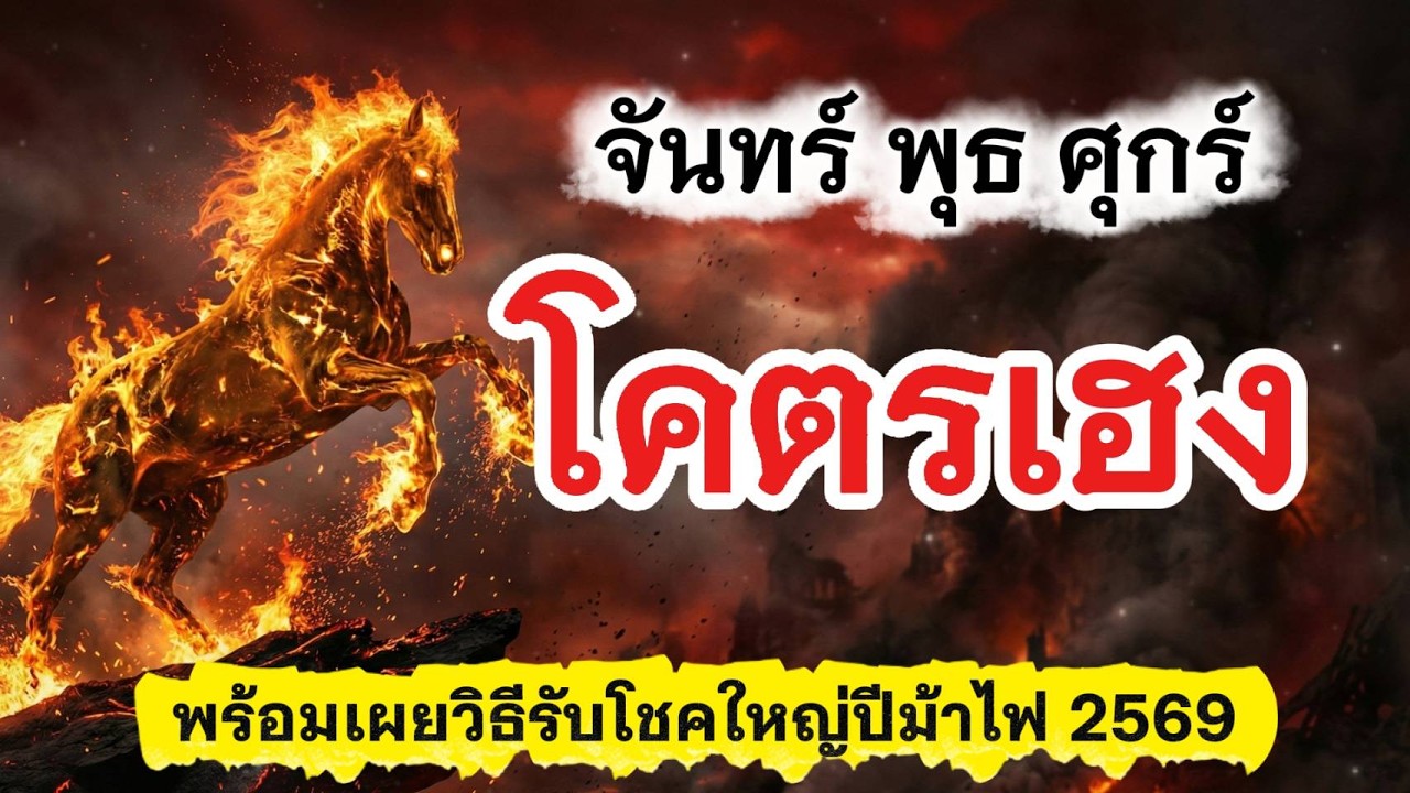 🔥ปี2569โคตรเฮง! 3 วันเกิดผู้พิชิตปีม้าไฟ ชีวิตเปลี่ยนครั้งใหญ่ คำทำนายที่พลาดไม่ได้  I@เสียงสีขาว