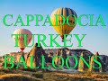 Cappadocia Turkey – Ballooning, photo collage.