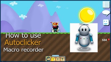 How to use autoclicker "Macro recorder"