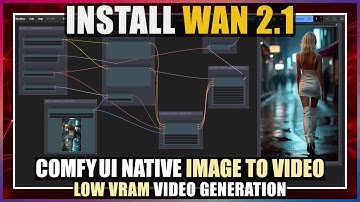 Wan 2.1 Image to Video [NATIVE] in ComfyUI Tutorial + Workflow - Low VRAM 6GB+ GPU