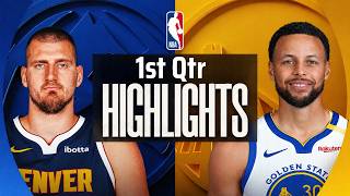 Golden State Warriors vs. Denver Nuggets Game Highlights 1st Qtr P2 | Oct. 26 | 2026 NBA Highlights