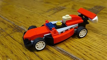 Building a Mini Lego Formula 1 Racing Car