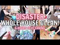 *DISASTER* EXTREME CLEAN WITH ME 2021 | ALL DAY SPEED CLEANING | MESSY HOUSE CLEANING MOTIVATION