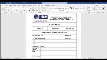 Lab 6: Ohms Law Usong Multisim Simulation [Group 1]