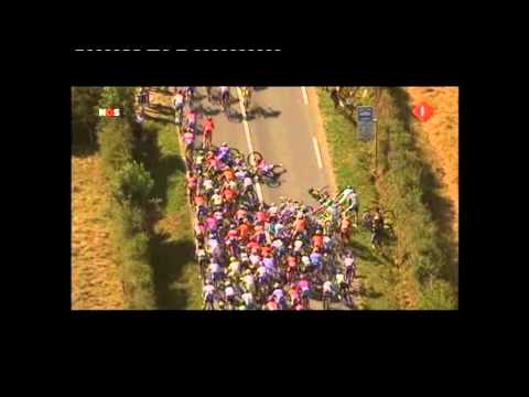 Video: Philippe Gilbert verlaat Tour de France na crash op etappe 16-afdaling
