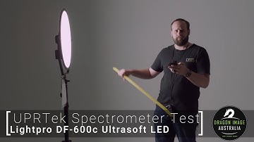 UPRTek Test - Testing the LightPro UltraSoft Round 600c Bi Colour Continuous LED Panel
