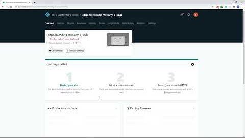 Hosting static web-site for free in Netlify with custom domain