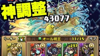 オール明王パでエーギル挑んだら神調整勃発！【パズドラ】