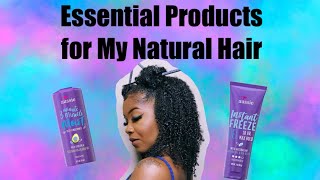 ESSENTIAL Products For My Low Porosity (Type 4) Natural Hair!!