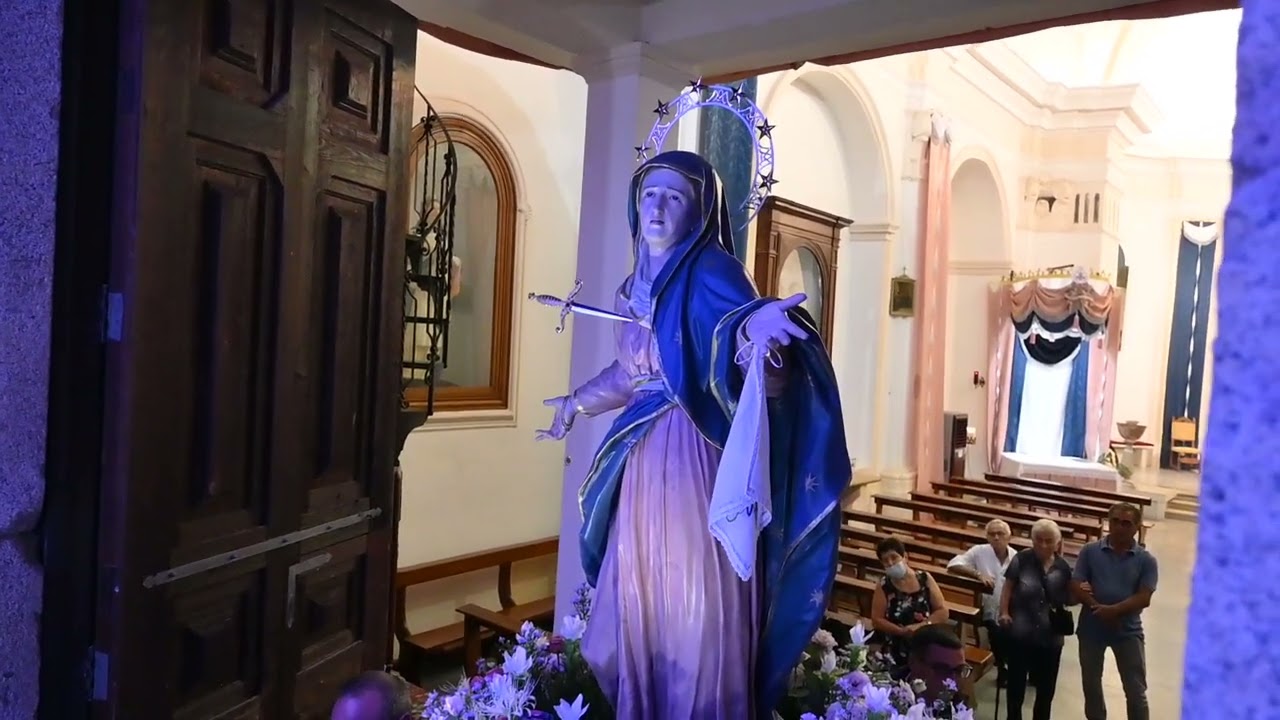 Roccella Jonica L'ADDOLORATA festa 2022. Uscita della processione.