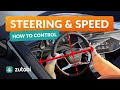 How to control your steering and speed when driving