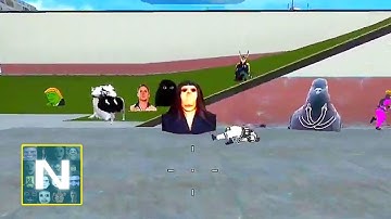 Nextbots Sandbox in Backrooms Shooter Gameplay , Sandbox Android Games  ios Walkthrough Simulator