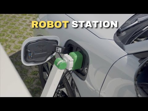 Ford Develops Robot EV Charging Station