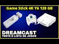 Como Rodam os Jogos do Dreamcast no Novo Game Stick 4K Y6? - Lista e Testes