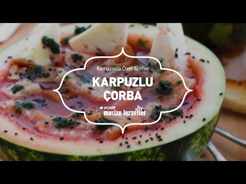 Video: Domatesli Karpuz çorbası Nasıl Yapılır