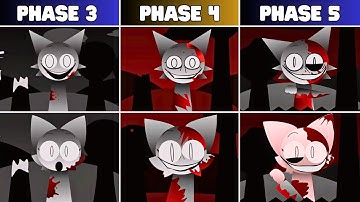 Incredibox Sprunki But Definitive Version VS Pyramixed Version: From Phase 3 to Phase 5