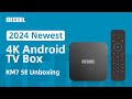 2024 the most costeffective 4k android tv box mecool km7 se  unboxing