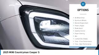Player Profile 2025 MINI Countryman S7R82405