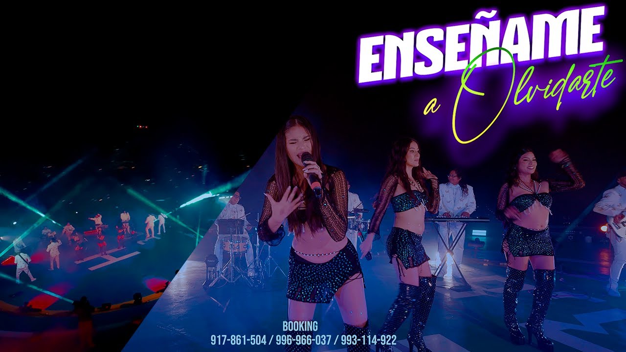 Agrupación Fragancia Tropical - Enséñame a Olvidarte En vivo (Video Oficial)