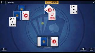 Microsoft Solitaire Collection - TriPeaks March 31 2017