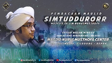 🔴 LIVE | Pembacaan Maulid | Sabtu , 12 -03-22 | Masjid Nurul Musthofa Center, Depok - Jawa Barat1
