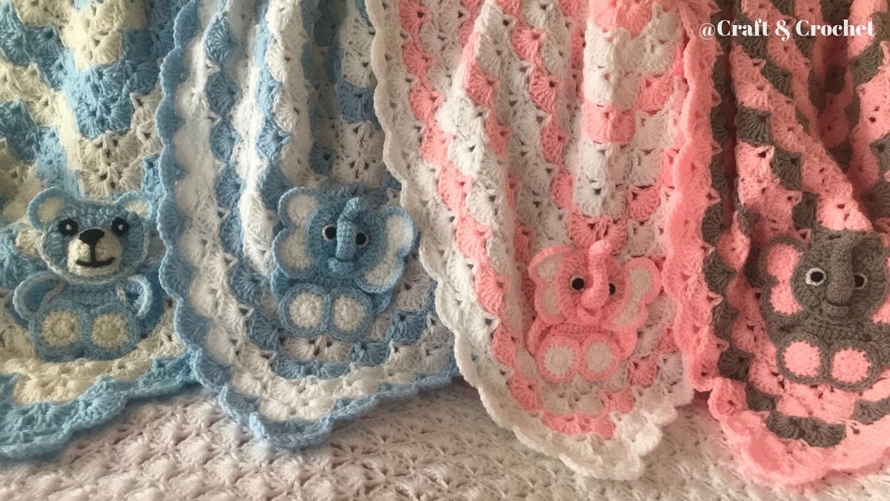 Ellen the Elephant Pram Chain - Loopsan Crochet Blog