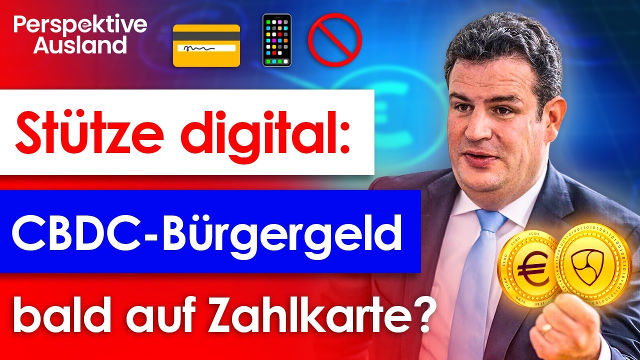 Bürgergeld als digitales CBDC-Zentralbankgeld auf Zahlkarte oder App?