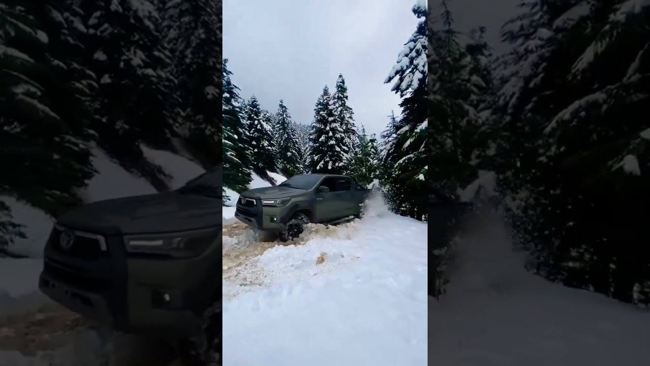 Hilux Snow Off-road Drive 