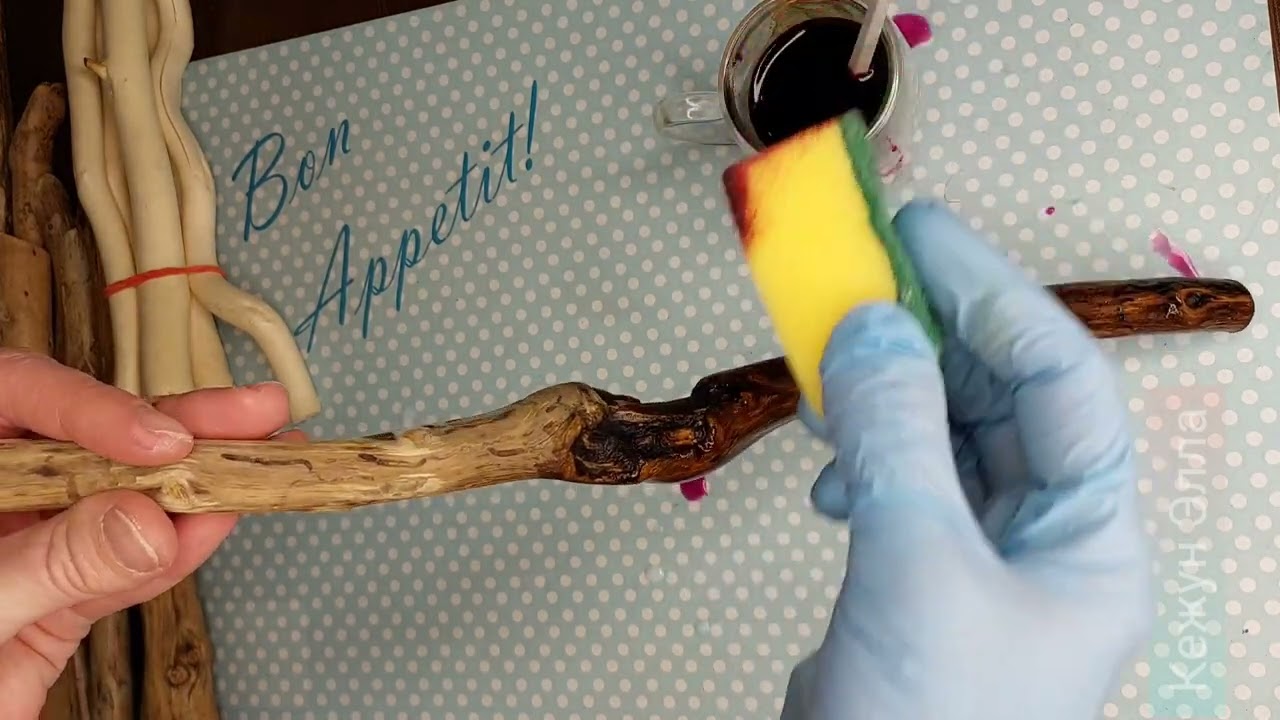 Коряги и палочки для макраме.МК по обработке лесных палочек и коряжек для макраме.