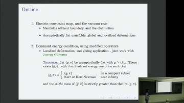 Constraint manifolds with the dominant energy condition | Lan-Hsuan Huang