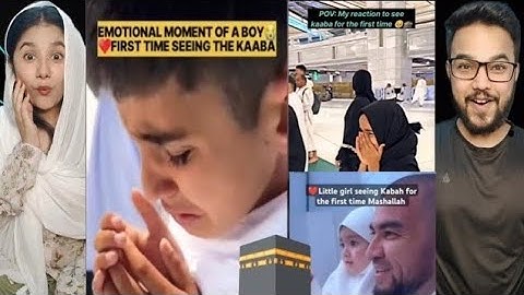 Indian Reaction on Kids Seeing Kaaba For First Time
