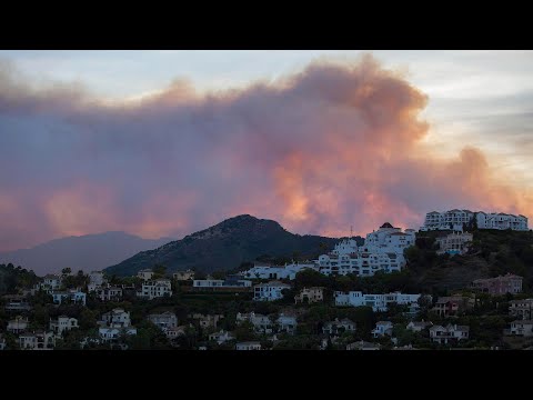 Incendio en Sierra Bermeja, Málaga: vuelve a quemarse nueve meses después y obliga a desalojos