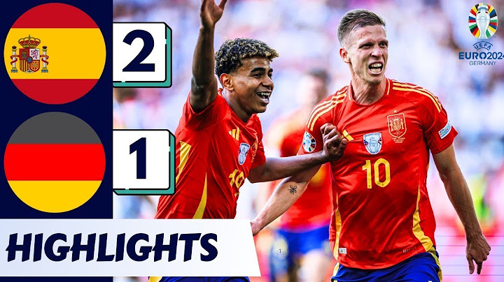 Spain VS Germany 2-1 | Quarter Final |EuroCup 2024 | HIGHLIGHTS | HD | EURO 2024 #eurocup #euro2024