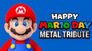 Super Mario Bros Soundtrack (NES) goes harder | Metal Cover | MAR10 | MARIO DAY!