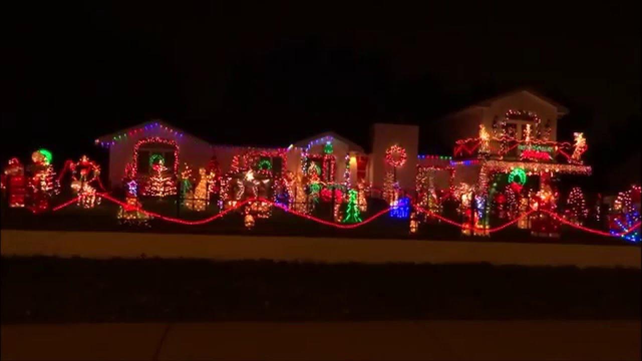 Christmas Lights on Lynn Fells Parkway YouTube