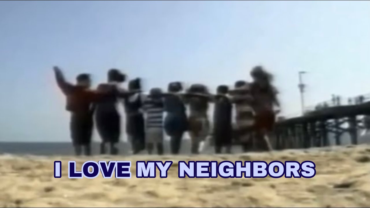 I LOVE MY NEIGHBORS ♡ Kids Club Block music video