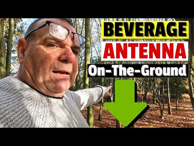 Beverage On The Ground Antenna - Converting my Long Wire to Beverage Antenna