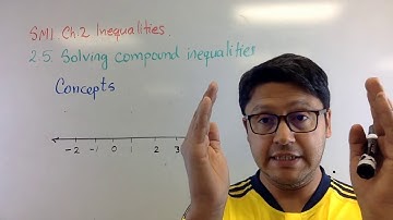 SM1 - Ch. 2 - 2.5 Solving Compound Inequalities - 01