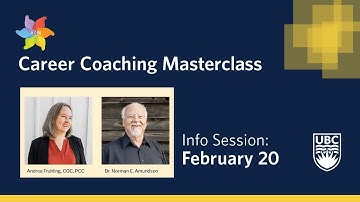 Career Coaching Masterclass at UBC | Information Session | Feb 20, 2025