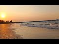 Orange Beach Sunset With Soft Ocean Waves Natura ASMR 2H In 4K Orange Beach Sunset With Soft Ocean Waves Natura ASMR 2H In 4K
