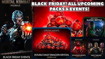 Mk Mobile Black Friday Sale! All Upcoming Packs and Events 