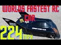 New worlds fastest rc car  224mph           arrma limitless gt  stock length